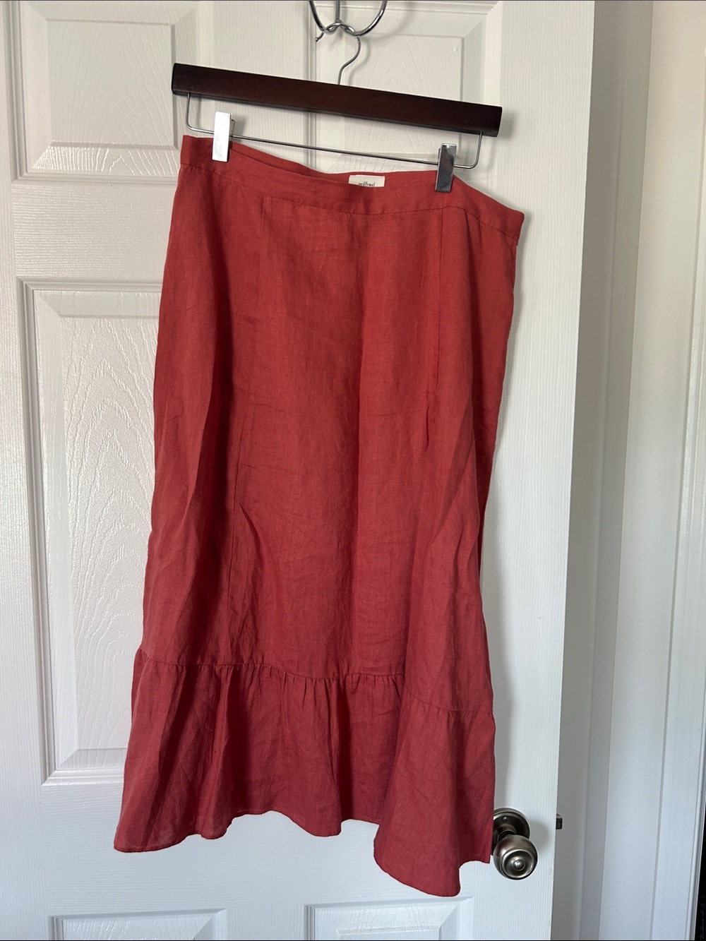 Wilfred chariot linen skirt